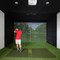 Carl's Place C-Series Pro Golf Simulator Enclosure Kit with Impact Screen