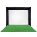 Big Moss Complete C Series DIY Indoor Golf Enclosure Kit with Quality 1080 Impact screen & Big Moss SIM Green Package (8ft ceiling height)