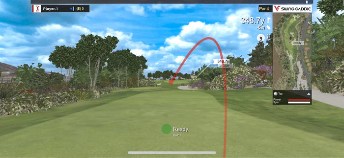 VOICE CADDIE SC4 Simulator + Launch Monitor